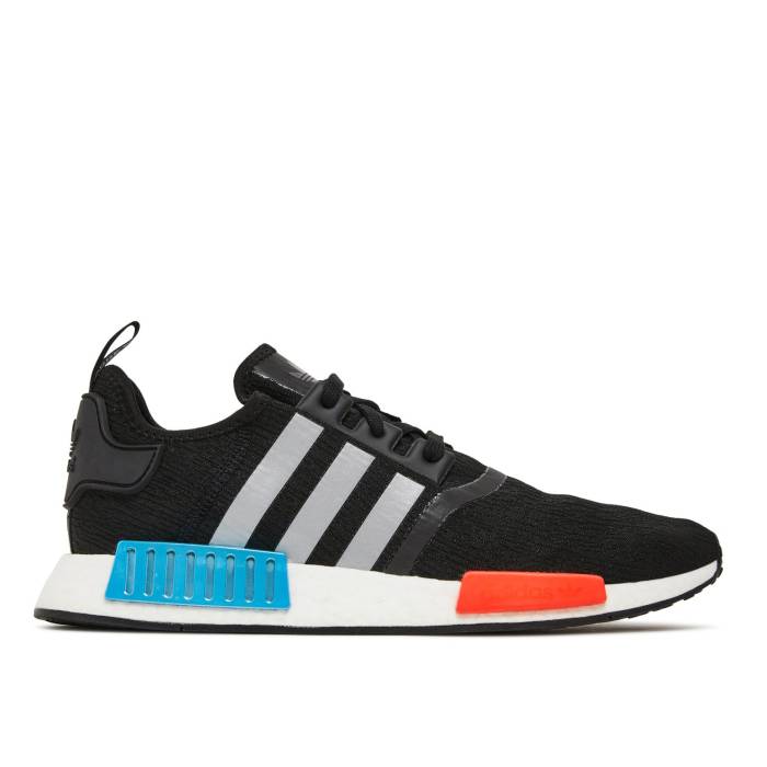 アディダス Adidas 【 Nmd_R1 \u0027Black Solar Red\u0027 Men Core Black/Silver Metallic/Solar Red 】 メンズ 中核グループ 黒いこと 黒いこと Silver しろがね色・しろがね色 Red 赤・赤いこと
