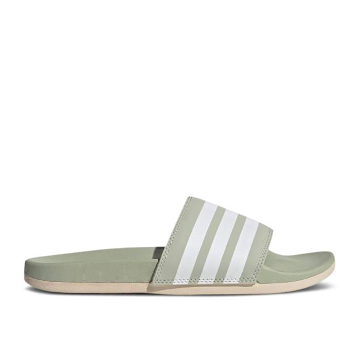 アディダス Adidas 【 Wmns Adilette Comfort Slides \u0027Halo Green Ivory\u0027 Women Halo Green/Cloud Whit/Halo Ivory 】 アディレッタ green 緑・緑であること レディース green 緑・緑であること 象牙色