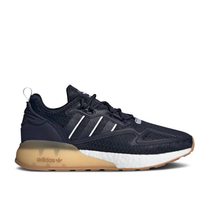 アディダス Adidas 【 Zx 2K Boost 'Legend Ink Gum' Men Legend Ink/Cloud White/Gum 】 ブースト メンズ Legend レジェンド 白色 ホワイト｜スニケス