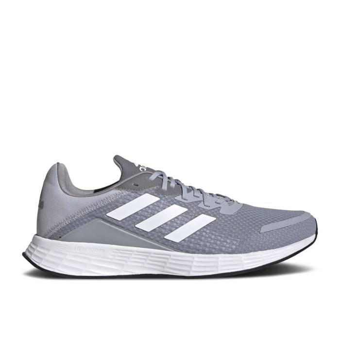 アディダス Adidas 【 Duramo Sl \u0027Halo Silver\u0027 Men Halo Silver/Cloud White/Grey Three 】 メンズ Silver しろがね色・しろがね色 白いこと 白いこと 薄墨色 薄墨色