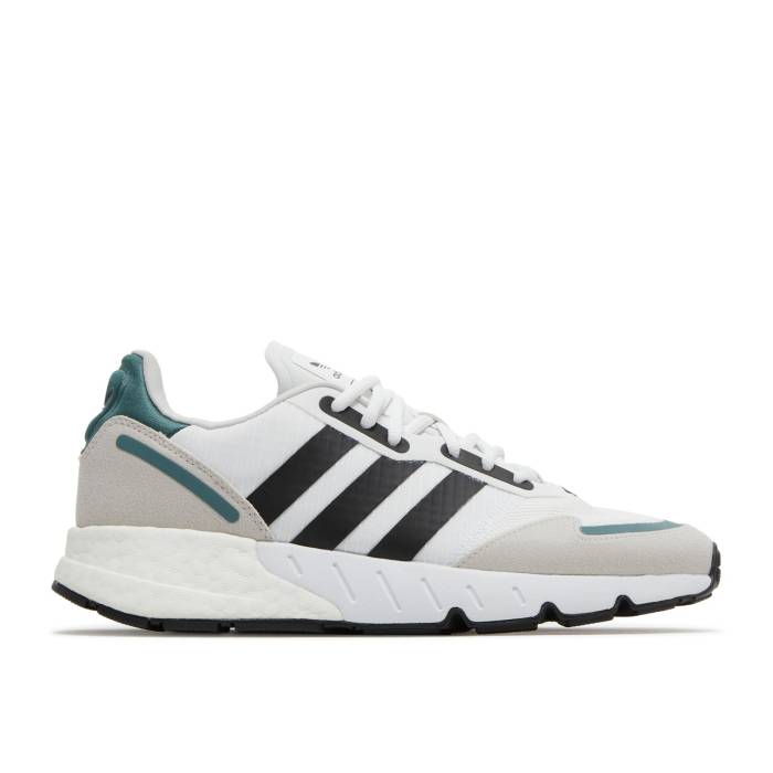 アディダス Adidas 【 Zx 2K Boost 'White Hazy Emerald' Men Cloud White/Core Black/Hazy Emerald 】 ブースト メンズ 白色 ホワイト コア 黒色 ブラック