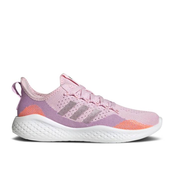 アディダス Adidas 【 Wmns Fluidflow 2.0 \u0027Clear Lilac Pink\u0027 Women Clear Lilac/Silver Metallic/Clear Pink 】 レディース Silver しろがね色・しろがね色 pink サクラ色