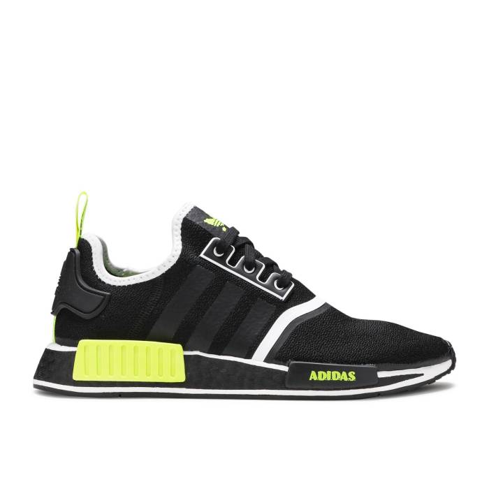 アディダス Adidas 【 Nmd_R1 Black Solar Yellow Men Core Black/Solar Yellow/Cloud White 】 メンズ コア 黒色 ブラック yellow 黄色・イエロー 白色 ホワイト