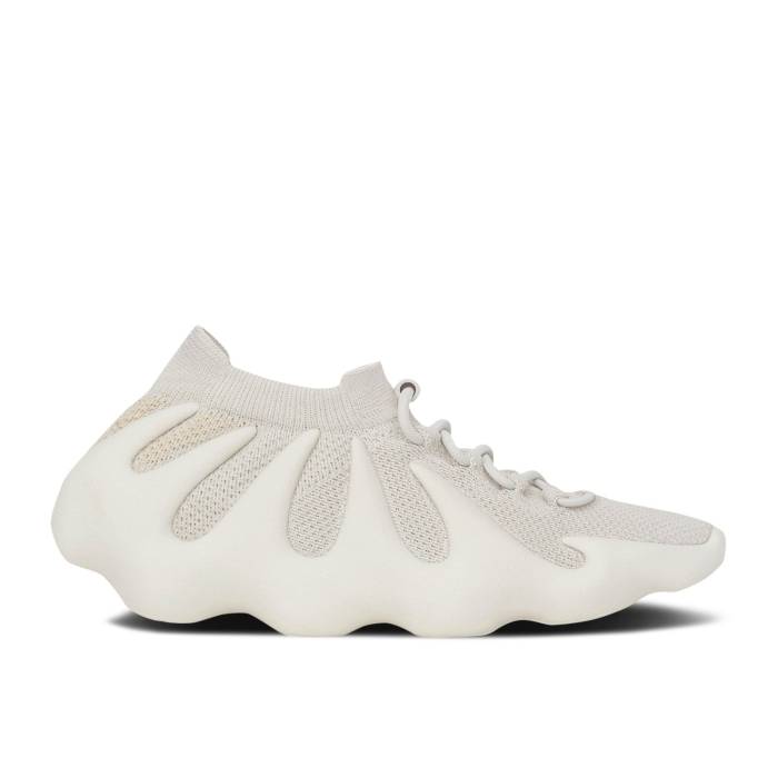 アディダス Adidas 【 Yeezy 450 Kids \u0027Cloud White\u0027 Youth Cloud White/Cloud White/Cloud White 】 御坊っちゃん キッズ 白いこと 白いこと