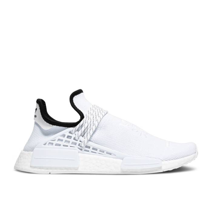 アディダス Adidas 【 Pharrell X Nmd Human Race 'Core White' Sample Men Core White/Core White/Core Black 】 NMD メンズ コア 白色 ホワイト 黒色 ブラック