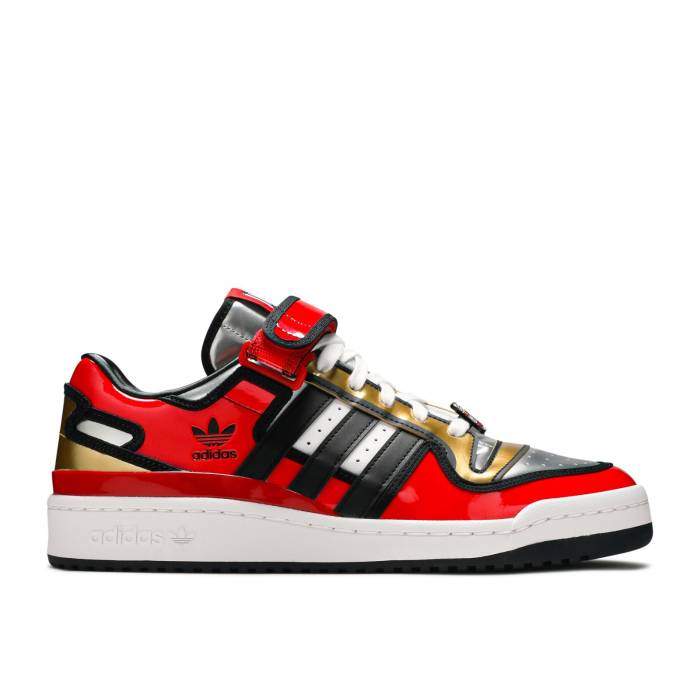 アディダス Adidas 【 The Simpsons X Forum Low Duff Beer Men Red/Core Black/Cloud White 】 フォーラム メンズ Red 赤・レッド コア 黒色 ブラック 白色 ホワイト