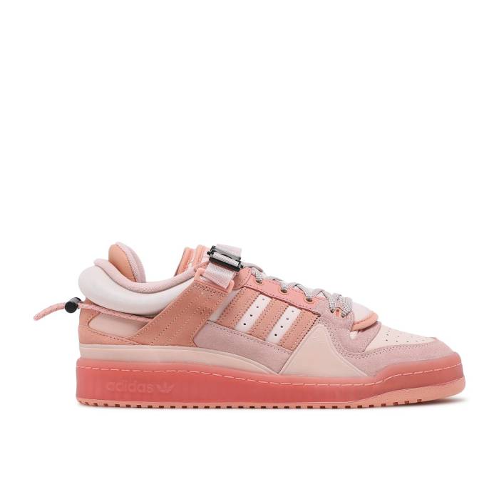 アディダス Adidas 【 Bad Bunny X Forum Buckle Low Easter Egg Men Icey Pink/Blush/Trace Pink 】 フォーラム バックル メンズ pink ピンク