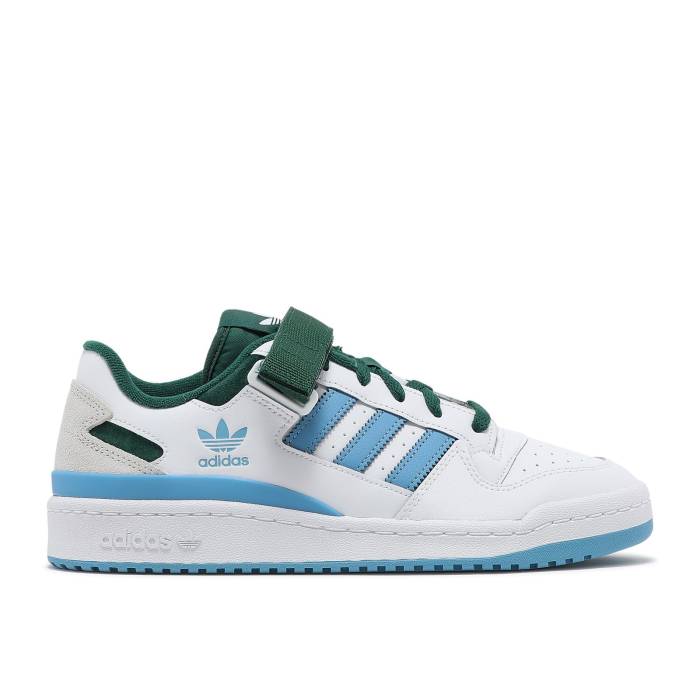アディダス Adidas 【 Forum Low \u0027White Blue Green\u0027 Men White/Blue/Green 】 討論会 青み 青色 メンズ 白いこと 白いこと 青み 青色 green 緑・緑であること