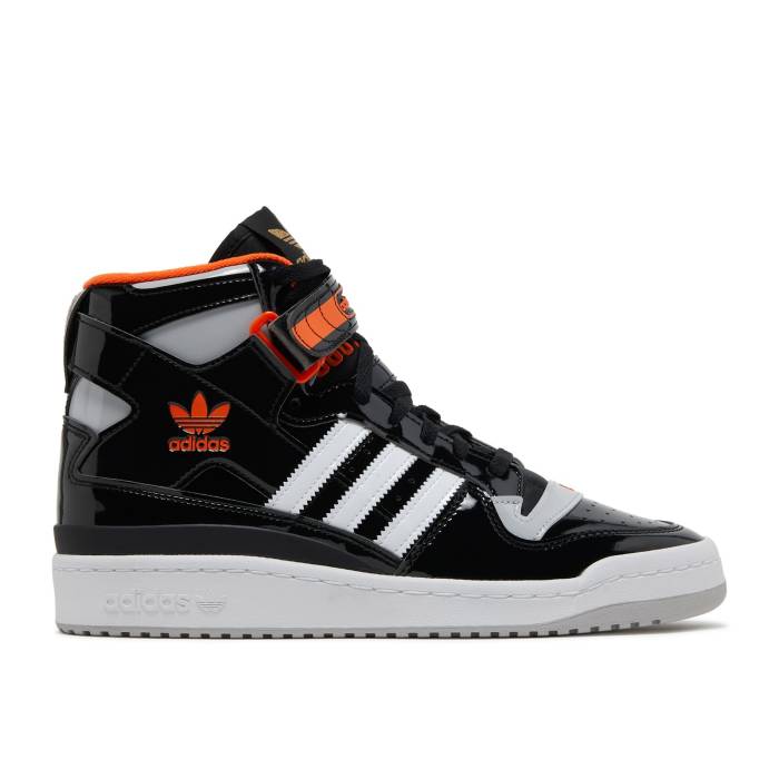 アディダス Adidas 【 Snipes X Forum 84 High 'Detroit Bad Boys' Men Core Black/Footwear White/Orange 】 フォーラム ハイ メンズ コア 黒色 ブラック 白色 ホワイト orange 橙・オレンジ｜スニケス