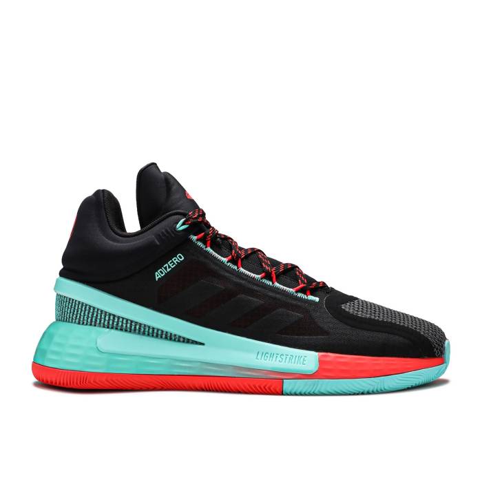 アディダス Adidas 【 D Rose 11 'Avatar Pack - Black Bright Red' Men Core Black/Bright Red/Acid Mint 】 Rose ローズ 黒色 ブラック メンズ コア 黒色 ブラック Red 赤・レッド|スニケス