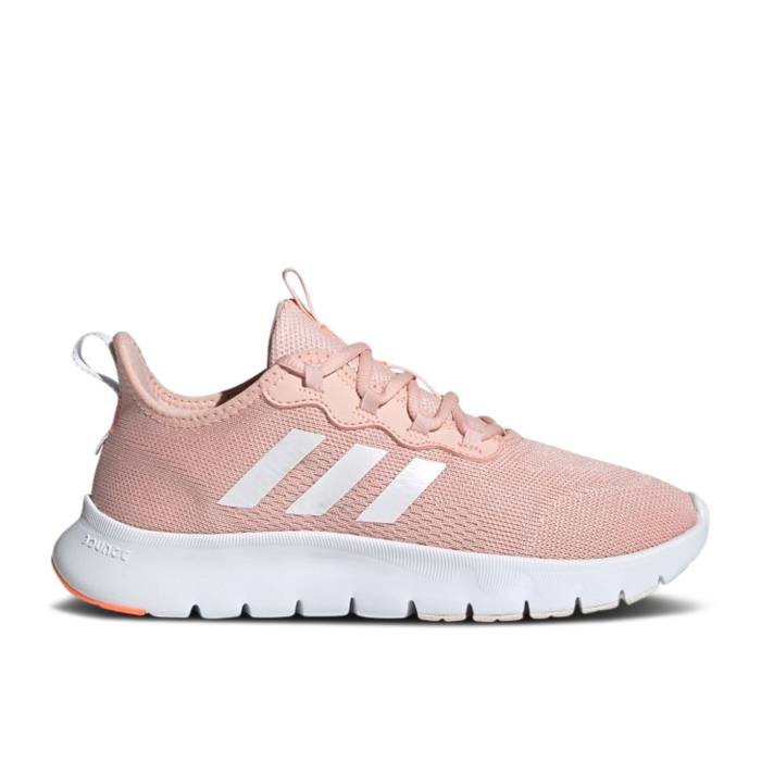 アディダス Adidas 【 Wmns Nario Move \u0027Vapour Pink\u0027 Women Vapour Pink/Cloud White/Screaming Orange 】 レディース pink さくら色 白いこと 白いこと orange 橙・オレンジ色