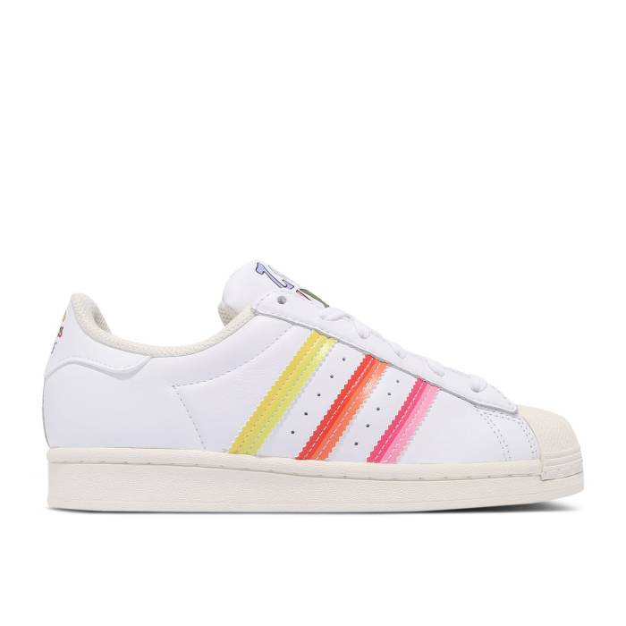 アディダス Adidas 【 Superstar \u0027Pride\u0027 Men Cloud White/Cloud White/Off White 】 Superstar はやりっ児 メンズ 白いこと 白いこと