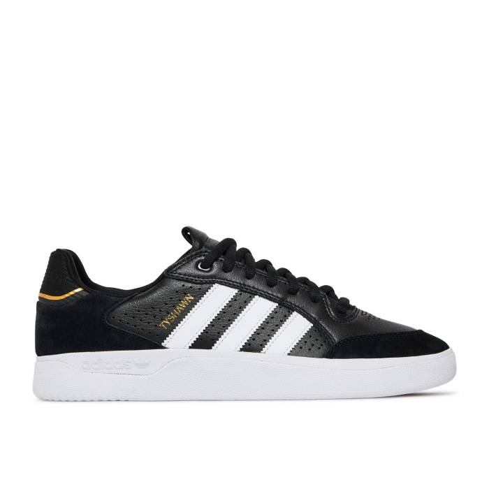 アディダス Adidas 【 Tyshawn Low \u0027Black Gold Metallic Leather\u0027 Men Core Black/Cloud White/Gold Metallic 】 ゴールド メンズ 中核グループ 黒いこと 黒いこと 白いこと 白いこと ゴールド