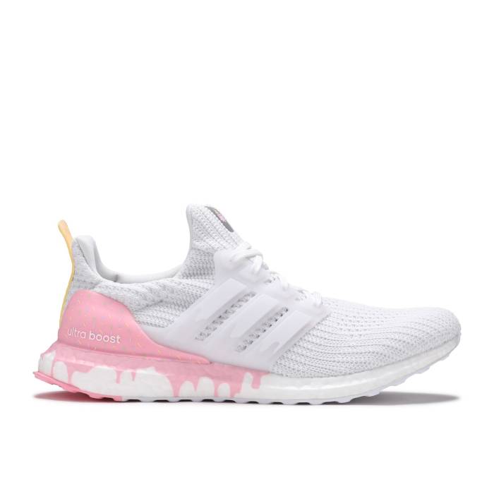 アディダス Adidas 【 Ultraboost Dna Ice Cream Pack - White Light Pink Men Cloud White/Cloud White/Light Pink 】 クリーム 白色 ホワイト メンズ 白色 ホワイト pink ピンク