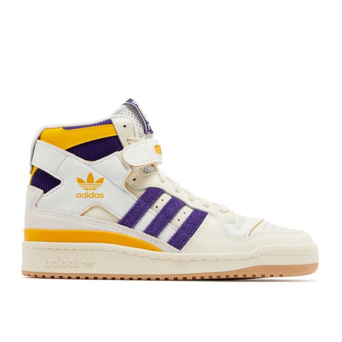 アディダス Adidas 【 Forum 84 High \u0027Lakers\u0027 Men 】 討論会 御機嫌 メンズ