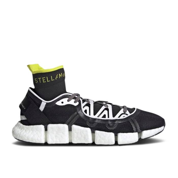 アディダス Adidas 【 Stella Mccartney X Wmns Climacool Vento \u0027Black White\u0027 Women Cloud White/Acid Yellow/Core Black 】 クライマクール レディース 白いこと 白いこと yellow 黄味がかった・黄色 中核グループ 黒いこと 黒いこと