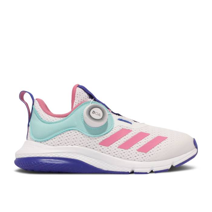 アディダス Adidas 【 Activeflex Boa J 'White Rose Tone' Youth Cloud White/Rose Tone/Pulse Aqua 】 Rose ローズ ジュニア キッズ 白色 ホワイト Rose ローズ アクア|スニケス