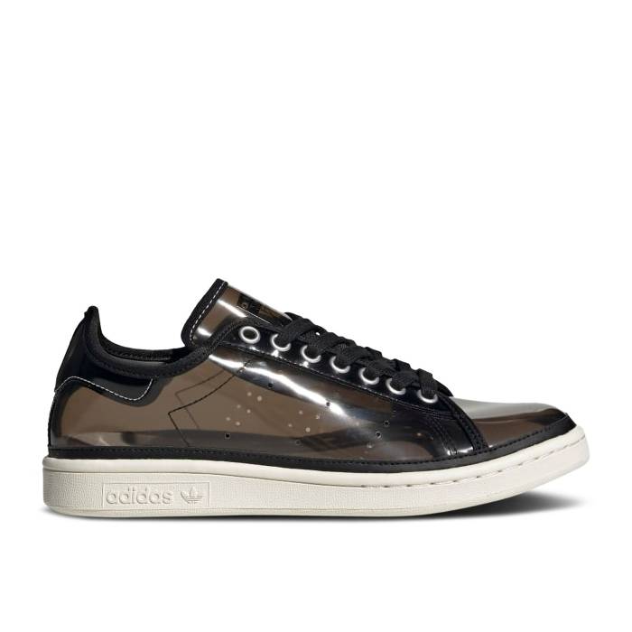 アディダス Adidas 【 Wmns Stan Smith Translucent Black Women Core Black/Silver Metallic/Off White 】 レディース コア 黒色 ブラック Silver 銀色・シルバー 白色 ホワイト
