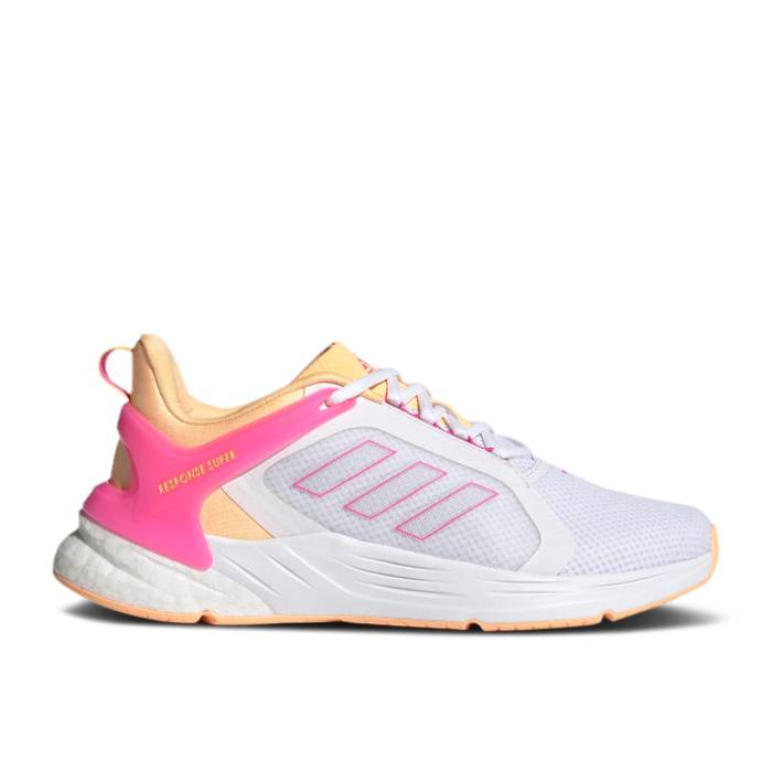アディダス Adidas 【 Wmns Response Super 2.0 \u0027White Screaming Pink\u0027 Women Cloud White/Dash Grey/Screaming Pink 】 Response 受け答え レディース 白いこと 白いこと 薄墨色 薄墨色 pink サクラ色