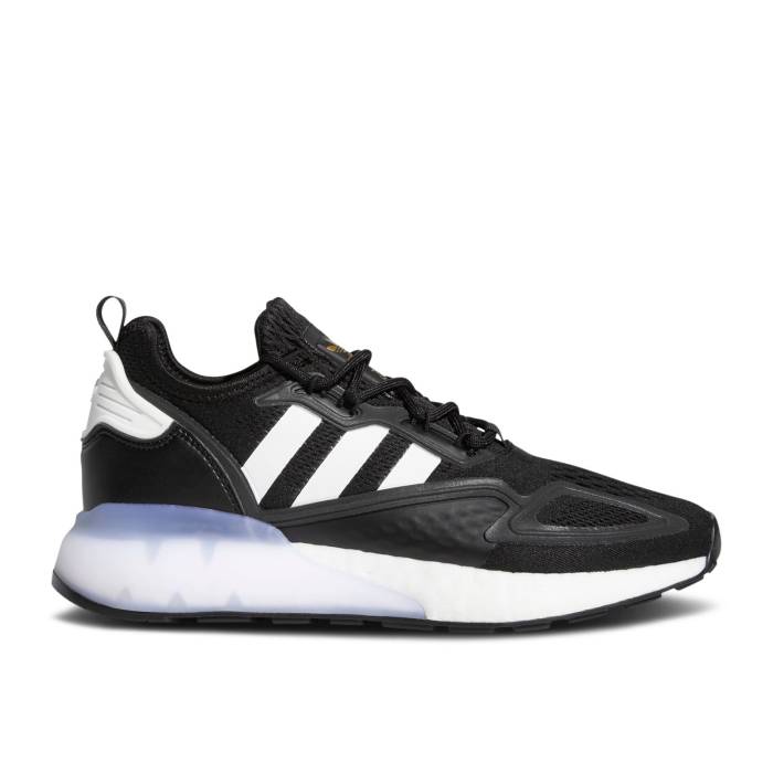アディダス Adidas 【 Wmns Zx 2K Boost 'Black White' Women Core Black/Cloud White/Gold Metallic 】 ブースト レディース コア 黒色 ブラック 白色 ホワイト ゴールド