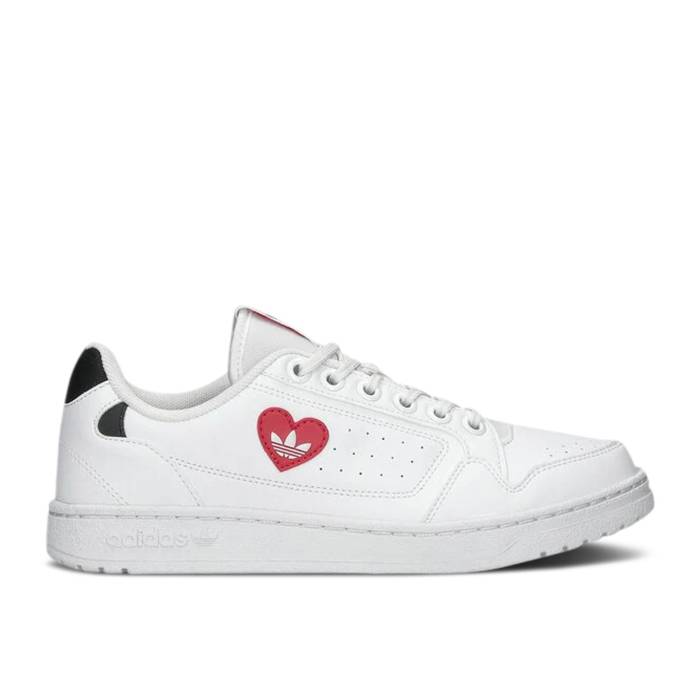 アディダス Adidas 【 Ny 90 Heart Logo Men Cloud White/Scarlet/Core Black 】 メンズ 白色 ホワイト コア 黒色 ブラック