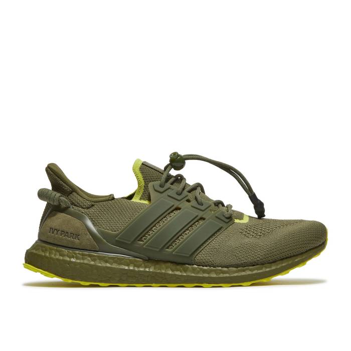 アディダス Adidas 【 Ivy Park X Peloton X Ultraboost Og \u0027Focus Olive\u0027 Men Focus Olive/Focus Olive/Shock Slime 】 運動場 メンズ olive オリーブ ぼうぜん自失