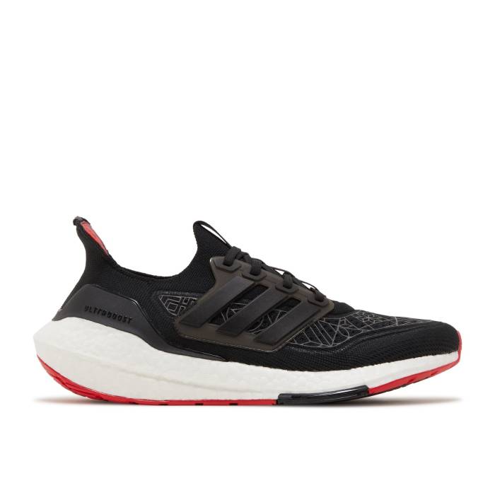 アディダス Adidas 【 Ultraboost 21 \u0027Chinese New Year\u0027 Men Core Black/Core Black/Scarlet 】 メンズ 中核グループ 黒いこと 黒いこと