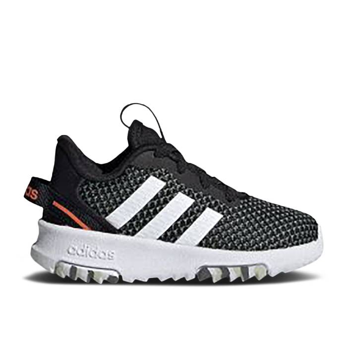 アディダス Adidas 【 Racer Tr 2.0 Infant 'Black' Infant Core Black/Cloud White/Grey Six 】 ベビー コア 黒色 ブラック 白色 ホワイト 灰色 グレー｜スニケス