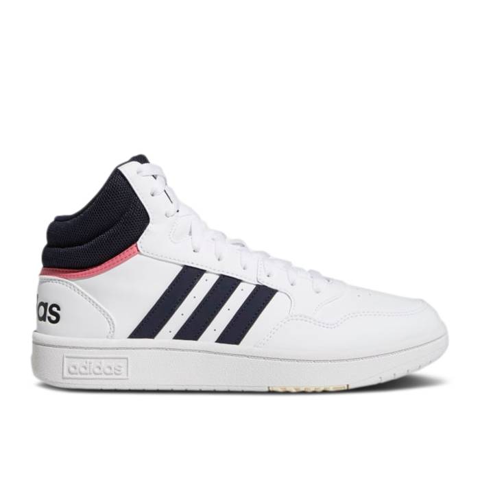 アディダス Adidas 【 Wmns Hoops 3.0 Mid \u0027White Rose Tone\u0027 Women Cloud White/Legend Ink/Rose Tone 】 ミッド Rose サクラ色 レディース 白いこと 白いこと Legend 言い伝え Rose サクラ色