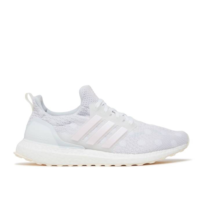 アディダス Adidas 【 Wmns Ultraboost 5.0 Dna 'Polka Dot - White' Women Dash Grey/Cloud White/Almost Pink 】 レディース 灰色 グレー 白色 ホワイト pink ピンク