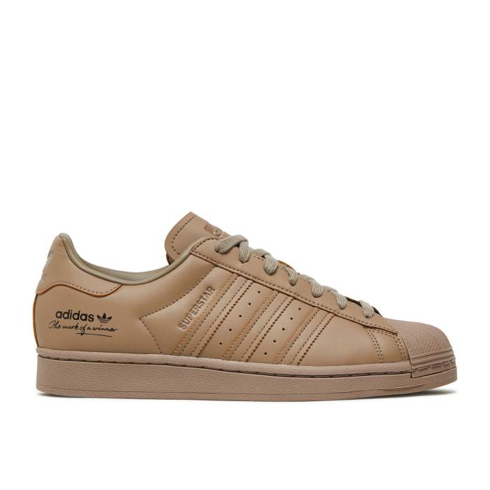 アディダス Adidas 【 Superstar \u0027The Mark Of A Winner\u0027 Men Chalky Brown/Chalky Brown/Night Brown 】 Superstar はやりっ児 メンズ 赤銅色 赤銅色 ナイト爵