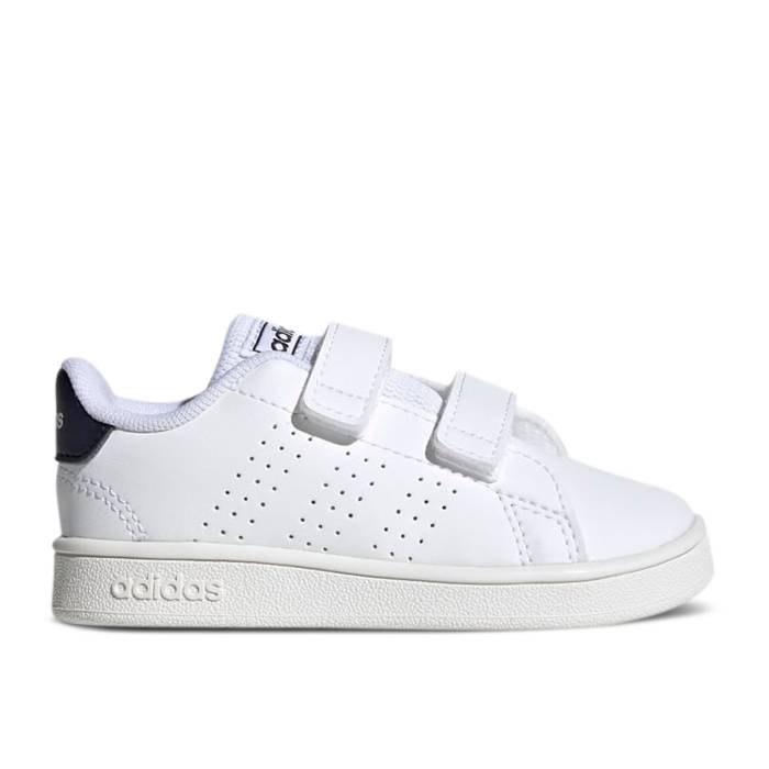 アディダス Adidas 【 Advantage I White Legend Ink Infant Cloud White/Legend Ink/Cloud White 】 Legend レジェンド ベビー 白色 ホワイト Legend レジェンド