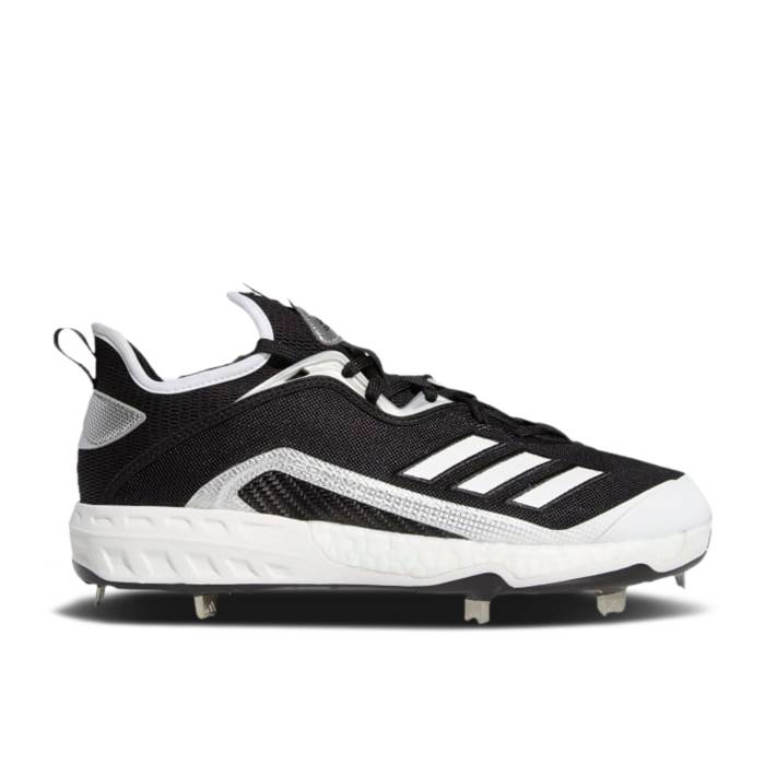 アディダス Adidas 【 Icon 6 'Black White' Men Core Black/Cloud White/Silver Metallic 】 アイコン メンズ コア 黒色 ブラック 白色 ホワイト Silver 銀色・シルバー
