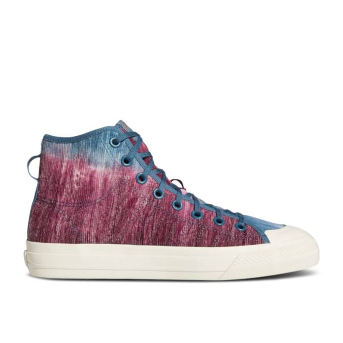 アディダス Adidas 【 Nizza High Rf \u0027Victory Crimson Orbit Indigo\u0027 Men Victory Crimson/Orbit Indigo/Off White 】 御機嫌 クリムゾン メンズ Victory 白星 クリムゾン 藍色・インディゴ 白いこと 白いこと