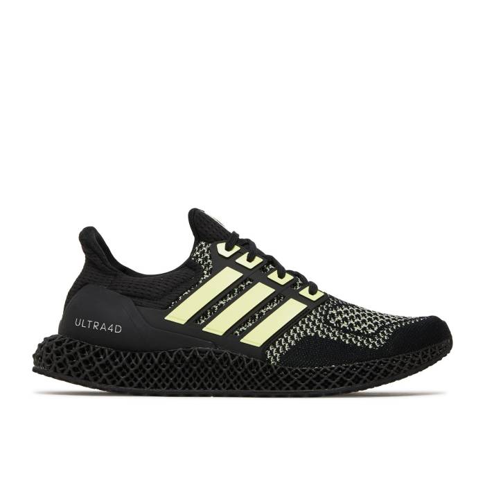 アディダス Adidas 【 Ultra 4D \u0027Black Almost Lime\u0027 Men Core Black/Almost Lime/Silver Metallic 】 ultra ウルトラ メンズ 中核グループ 黒いこと 黒いこと 菩提樹 Silver しろがね色・しろがね色