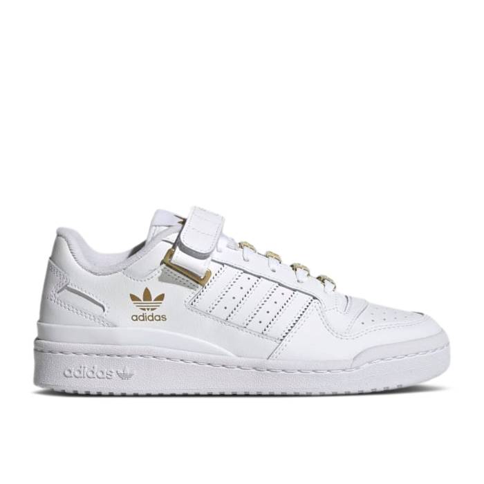 アディダス Adidas 【 Wmns Forum Low 'White Gold Metallic' Women Cloud White/Cloud White/Gold Metallic 】 フォーラム ゴールド レディース 白色 ホワイト ゴールド 27,820円