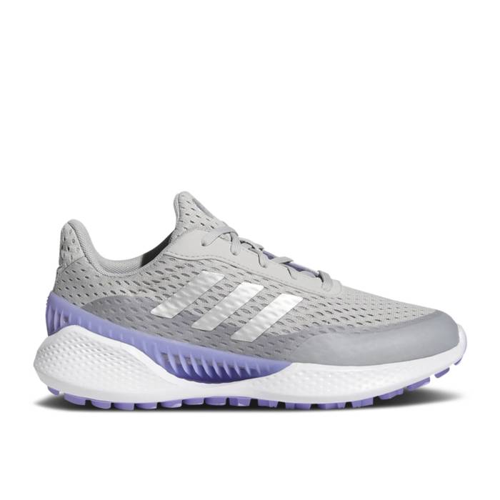 アディダス Adidas 【 Wmns Summervent Spikeless Golf \u0027Grey Light Purple\u0027 Women Grey Two/Silver Metallic/Light Purple 】 golf ゴルフ レディース 薄墨色 薄墨色 Silver しろがね色・しろがね色 Purple 紫・パープル