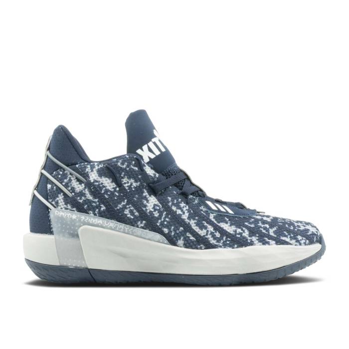 アディダス Adidas 【 Dame 7 'Vet Tix - Blue' Men Blue/Digi Camo 】 メンズ 青色 ブルー カモ柄