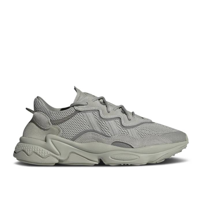 アディダス Adidas 【 Ozweego \u0027Metal Grey\u0027 Men Metal Grey/Metal Grey/Dove Grey 】 メンズ 金属元素 薄墨色 薄墨色