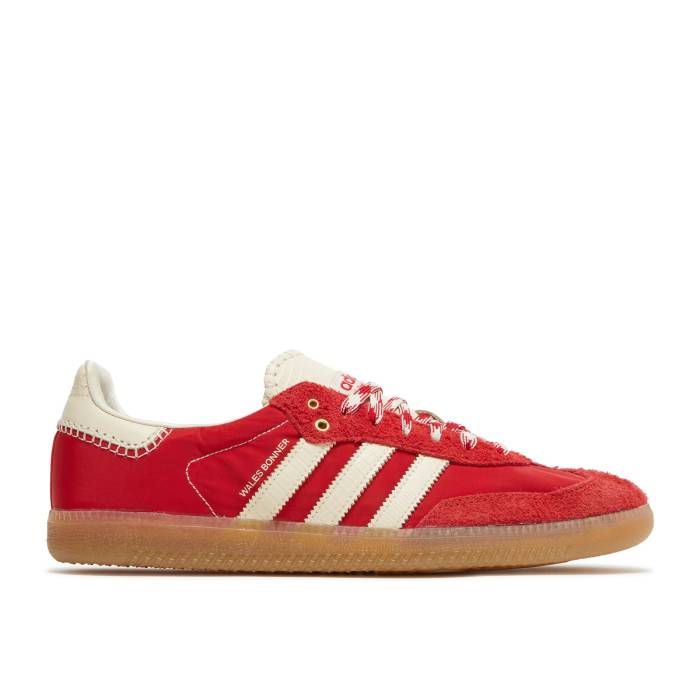 アディダス Adidas 【 Wales Bonner X Samba \u0027Scarlet\u0027 Men Scarlet/Ecru Tint/Scarlet 】 サンバ メンズ