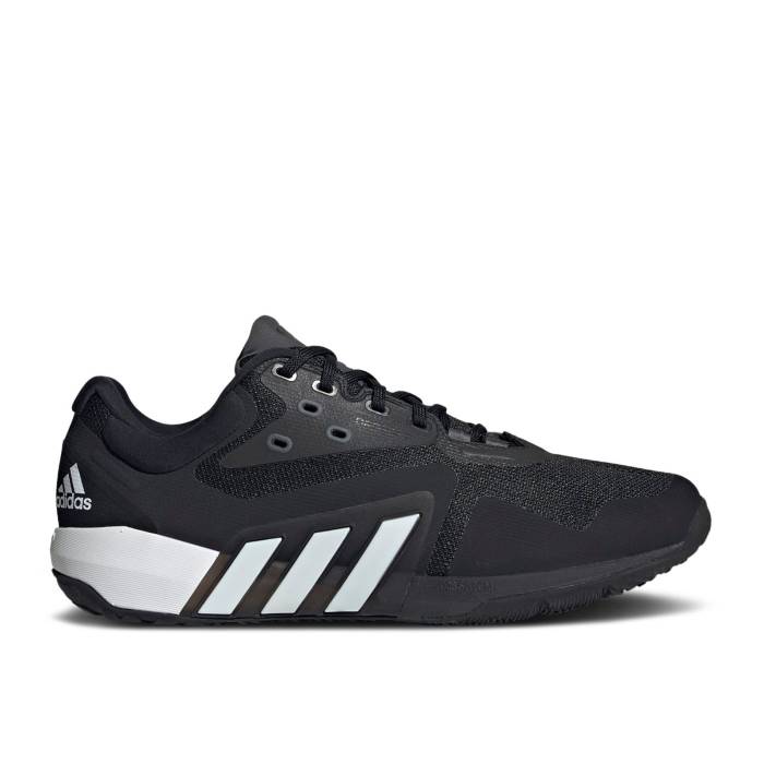 アディダス Adidas 【 Dropset 'Black White Grey' Men Core Black/Cloud White/Grey Six 】 白色 ホワイト メンズ コア 黒色 ブラック 白色 ホワイト 灰色 グレー｜スニケス