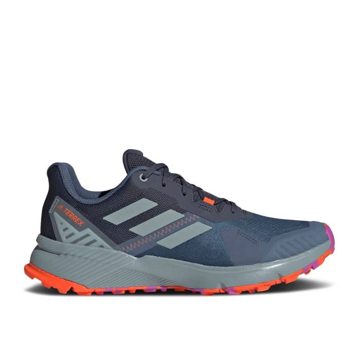 アディダス Adidas 【 Terrex Soulstride \u0027Wonder Steel Impact Orange\u0027 Men Wonder Steel/Magic Grey Metallic/Impact Orange 】 Steel スチール写真 差しひびき メンズ Steel スチール写真 神通力 薄墨色 薄墨色 差しひびき orange 橙