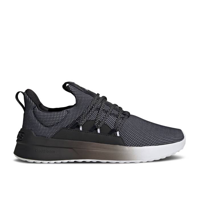 アディダス Adidas 【 Lite Racer Adapt 4.0 Cloudfoam 'White Black' Men Cloud White/Core Black/Cloud White 】 ライト アダプト メンズ 白色 ホワイト コア 黒色 ブラック