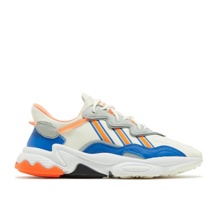 アディダス Adidas 【 Ozweego 'Off White Blue Grey' Men Off White/Blue/Grey Two 】 白色 ホワイト 青色 ブルー メンズ 白色 ホワイト 青色 ブルー 灰色 グレー