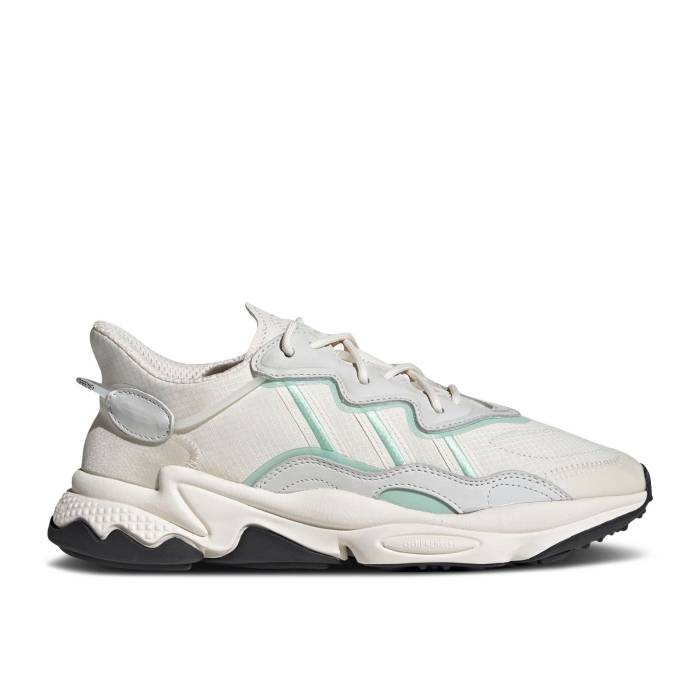 アディダス Adidas 【 Ozweego Chalk White Blush Green Men Chalk White/Blush Green/Core Black 】 白色 ホワイト メンズ 白色 ホワイト green 緑・グリーン コア 黒色 ブラック