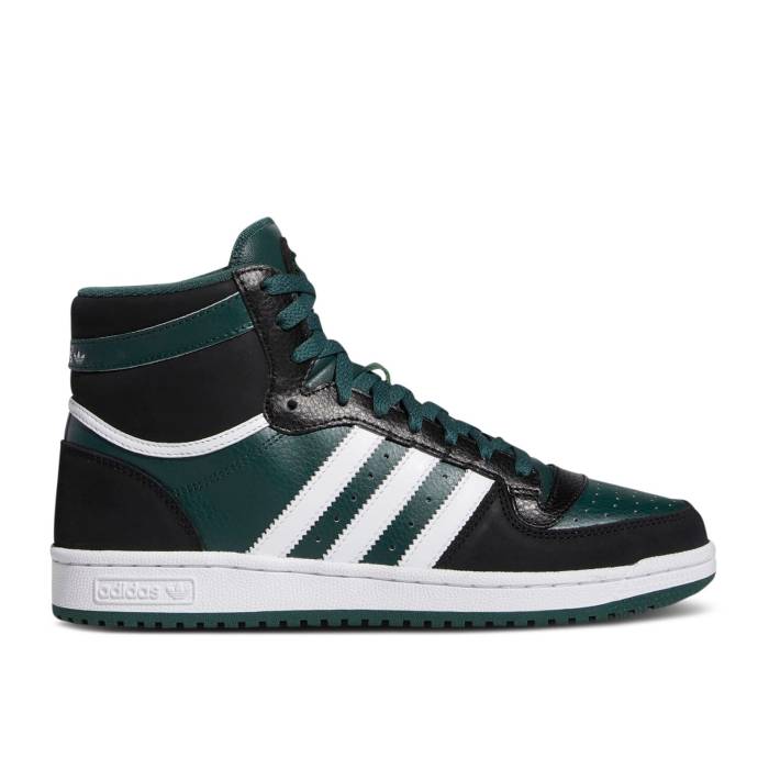 アディダス Adidas 【 Top Ten Rb \u0027Black Mineral Green\u0027 Men Core Black/Cloud White/Mineral Green 】 メンズ 中核グループ 黒いこと 黒いこと 白いこと 白いこと green 緑・緑であること