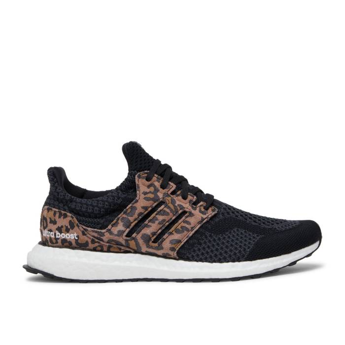 アディダス Adidas 【 Wmns Ultraboost 5.0 Dna 'Leopard' Women Core Black/Core Black/Carbon 】 レディース コア 黒色 ブラック カーボン