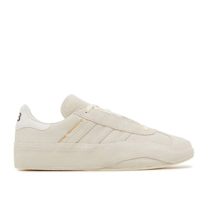 アディダス Adidas 【 Y-3 Gazelle \u0027Cream White\u0027 Men Cream White/Cream White/Core White 】 ガゼル メンズ 皮膚軟化剤 白いこと 白いこと 中核グループ
