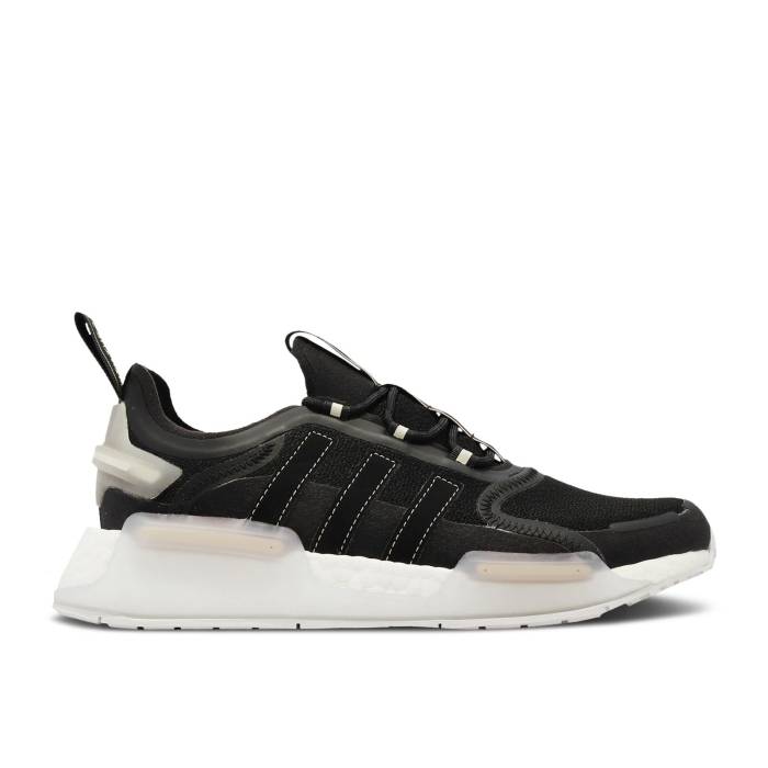 アディダス Adidas 【 Wmns Nmd_R1 V3 \u0027Black Aluminium\u0027 Women Core Black/Cloud White/Aluminum 】 レディース 中核グループ 黒いこと 黒いこと 白いこと 白いこと
