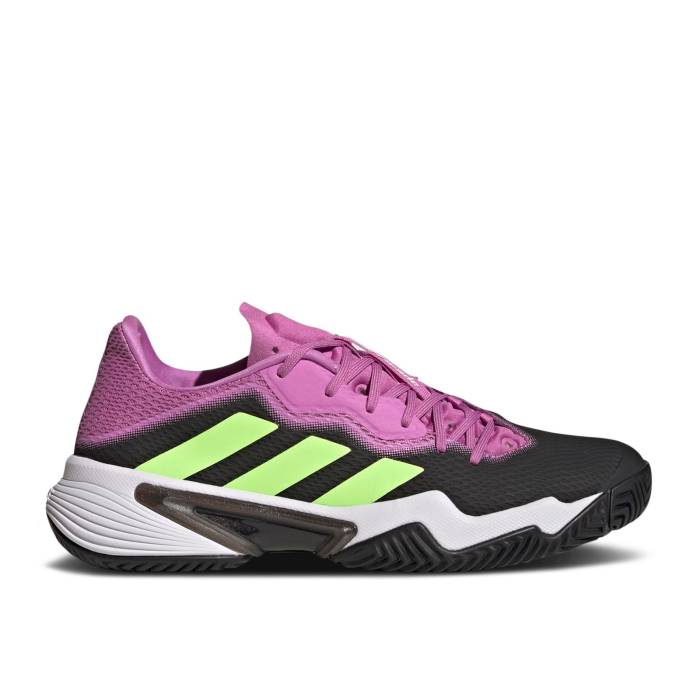 アディダス Adidas 【 Barricade 'Carbon Pulse Lilac' Men Carbon/Signal Green/Pulse Lilac 】 バリケード メンズ カーボン green 緑・グリーン